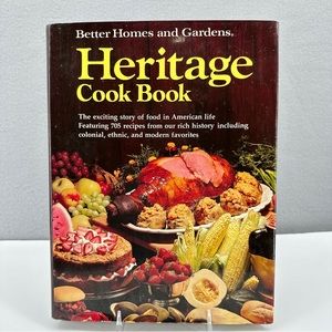 Better Homes and Garden Heritage Cook 1975-76 1st Edition 4th Printing Hardcover